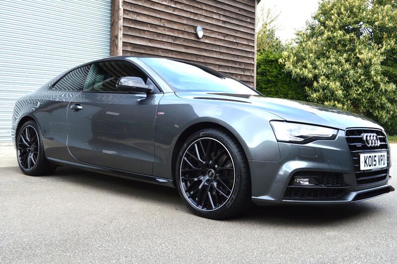 View AUDI A5 3.0 TDI V6 Black Edition Plus S-Tronic Quattro 2 door