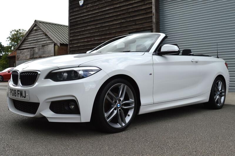 View BMW 2 SERIES 218d M Sport Convertible